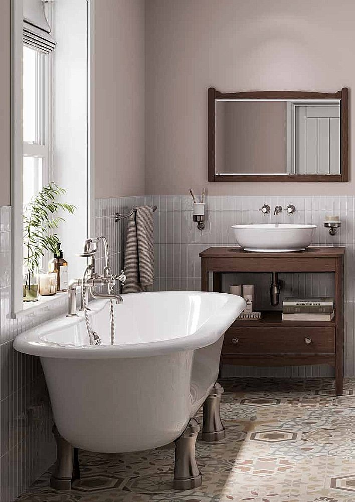 Стакан Burlington Guild GU003C хром/белый купить в интернет-магазине сантехники Sanbest