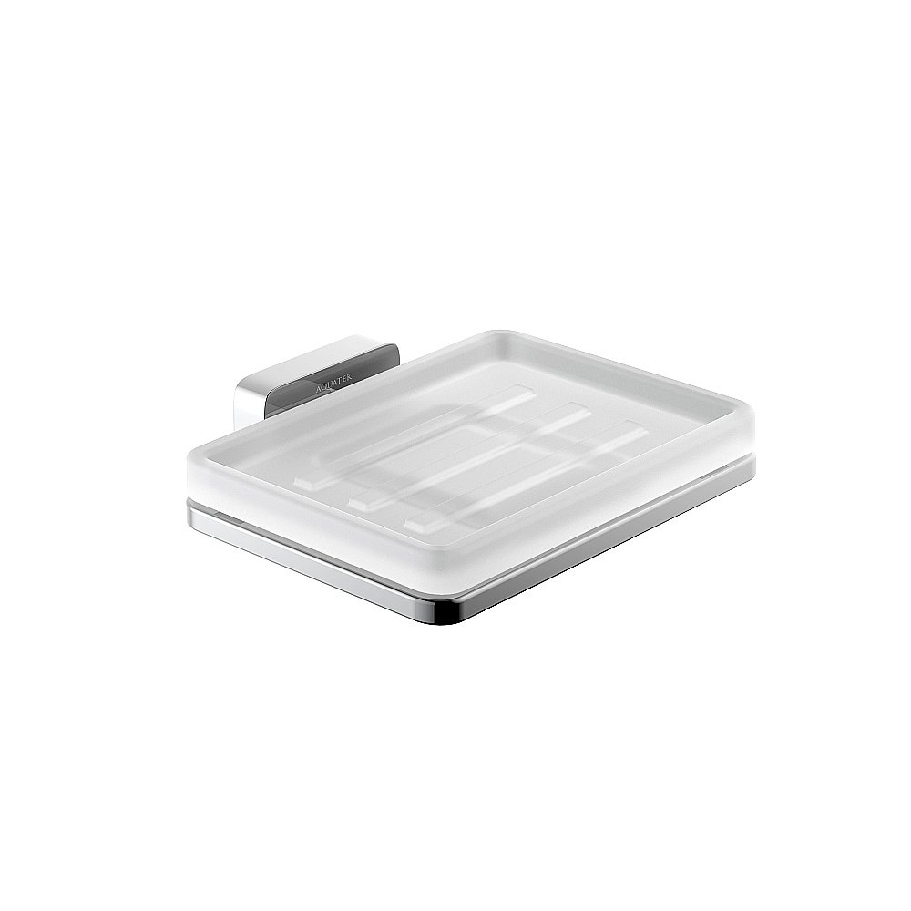 Мыльница Aquatek Либра AQ4303CR стекло матовое/хром купить в интернет-магазине сантехники Sanbest