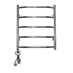 Полотенцесушитель электрический Domoterm Лаура П5 500x700 EL хром левый купить в интернет-магазине сантехники Sanbest