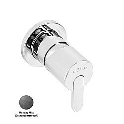 Смеситель для душа Cezares LEAF-DIM-L-MM Стальной матовый купить в интернет-магазине сантехники Sanbest