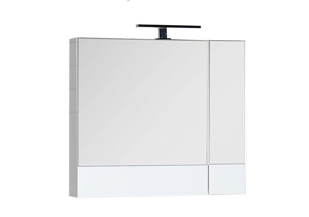 Зеркальный шкаф Aquanet Нота 75 белый купить в интернет-магазине сантехники Sanbest