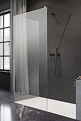 Душевое ограждение Radaway Modo Walk-In Black IV 80 389584-54-01 стекло прозрачное/профиль черный матовый купить в интернет-магазине Sanbest