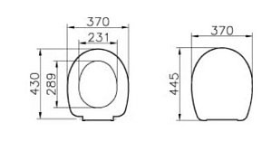 Унитаз Vitra Normus 9773B003-7201 купить в интернет-магазине Sanbest