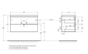 Тумба с раковиной BelBagno Aurora 90 Bianco Lucido для ванной в интернет-магазине Sanbest