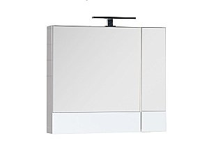 Зеркальный шкаф Aquanet Нота 75 белый купить в интернет-магазине сантехники Sanbest