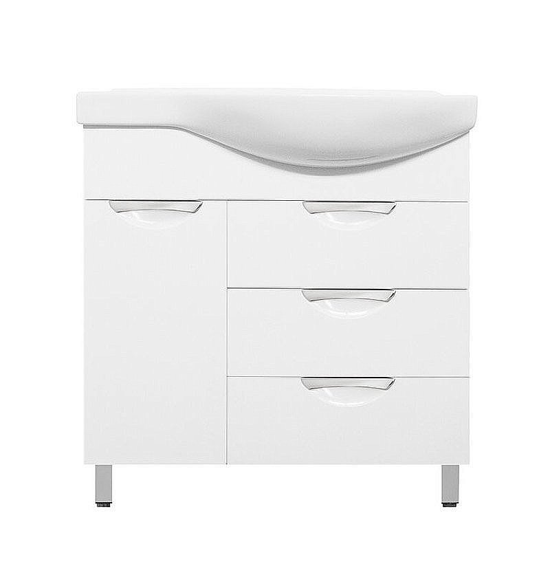 Тумба с раковиной Style Line Жасмин 82 для ванной в интернет-магазине Sanbest