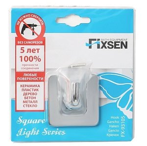 Крючок FIXSEN SQUARE FX-93105 купить в интернет-магазине сантехники Sanbest