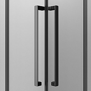 Душевой уголок AM.PM Func Square Slide W84G-403-12080-BТ 120х80 стекло прозрачное/профиль черный матовый купить в интернет-магазине Sanbest