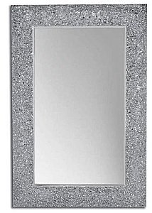 Зеркало Boheme Aura 60 Серебро в ванную от интернет-магазине сантехники Sanbest