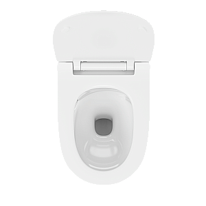 Унитаз подвесной VitrA M50 8302B003-6404 VortexFlush безободковый, смыв торнадо, с крышкой микролифт, белый купить в интернет-магазине Sanbest