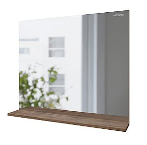 Зеркало с полкой Grossman ТЕНЗА 85 Веллингтон в ванную от интернет-магазине сантехники Sanbest