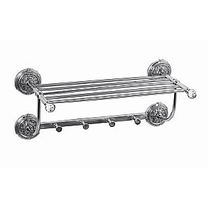 Полка Art&Max Barocco Crystal AM-2032-Cr-C хром купить в интернет-магазине сантехники Sanbest