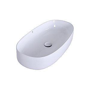 Раковина накладная Orange 68 B07-675W белая купить в интернет-магазине Sanbest