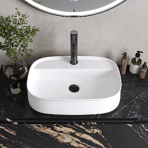 Раковина Cezares 55 CZR-6580 белая купить в интернет-магазине Sanbest