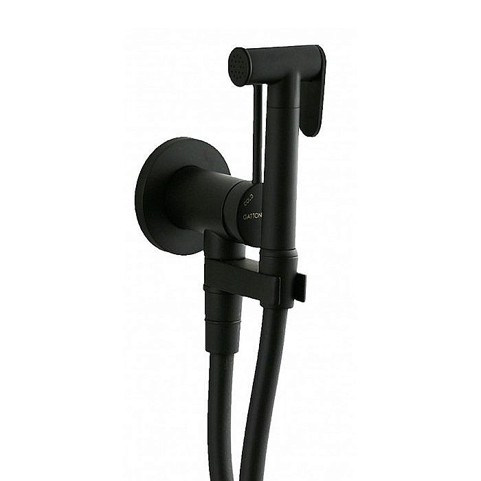 Гигиенический душ Gattoni RT010NO черный матовый купить в интернет-магазине сантехники Sanbest