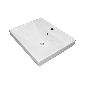 Тумба с раковиной Azario Ника 60 Н CS00091368 белая для ванной в интернет-магазине Sanbest