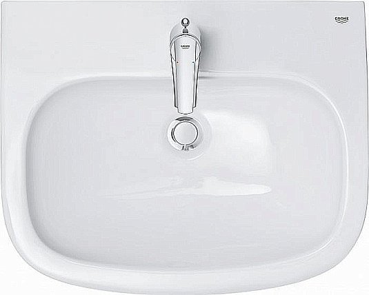 Раковина Grohe Euro Ceramic 55 3933600H белая купить в интернет-магазине Sanbest