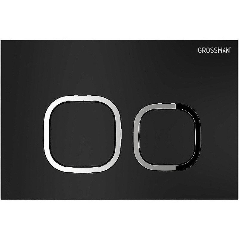 Кнопка для инсталляции Grossman Cosmo 700.K31.02.210.210 черная матовая купить в интернет-магазине сантехники Sanbest