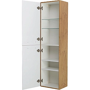 Шкаф-пенал подвесной BelBagno DUE-1500-2A-SC-RN-P 150 Rovere Nature для ванной в интернет-магазине сантехники Sanbest