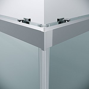 Душевой уголок Grossman Cosmo 300.K33.02.8080.10.00 80x80 стекло прозрачное/профиль хром купить в интернет-магазине Sanbest