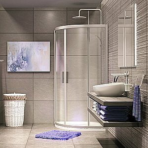 Душевой уголок WasserKRAFT Lippe 45S00 80x80 купить в интернет-магазине Sanbest