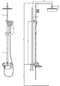Душевая система Rush Tenerife TE2835-40 купить в интернет-магазине сантехники Sanbest