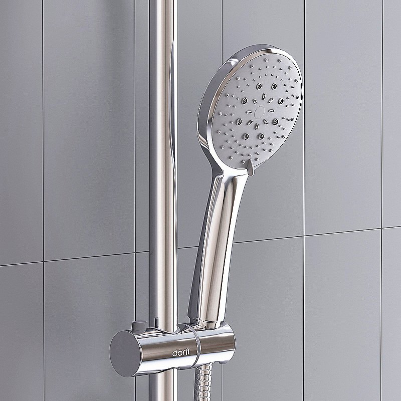 Душевая система Dorff Futura D0710500 хром купить в интернет-магазине сантехники Sanbest