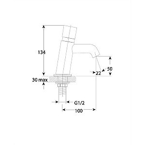 Смеситель для раковины OMNIRES Y Y1217CR купить в интернет-магазине сантехники Sanbest