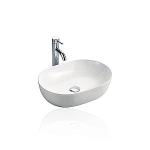 Раковина Koller Pool ROUND 48,5 RN-0485-WB белая купить в интернет-магазине Sanbest