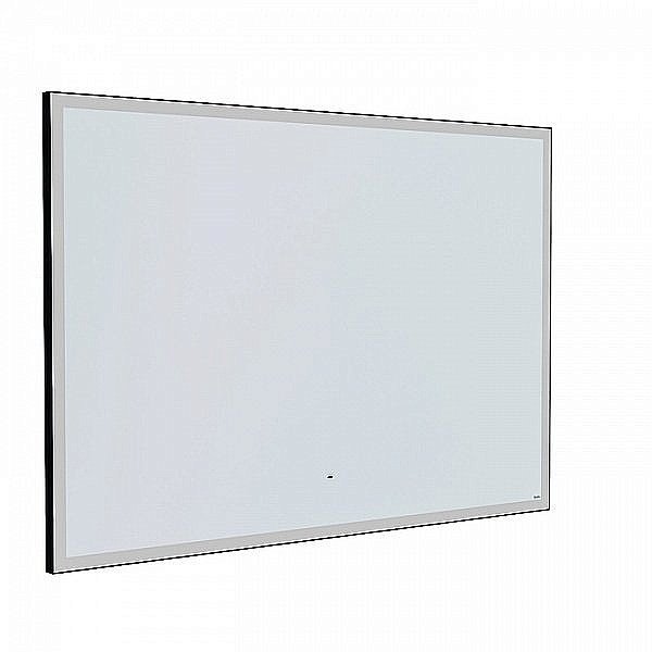 Зеркало Iddis Slide 100 SLI1000i98 черное в ванную от интернет-магазине сантехники Sanbest