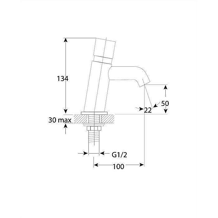 Смеситель для раковины OMNIRES Y Y1217CR купить в интернет-магазине сантехники Sanbest