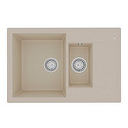 Кухонная мойка Lemark Ramza 760 9910038 бежевая купить в интернет-магазине сантехники Sanbest