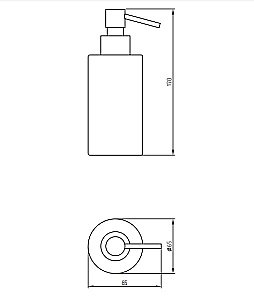 Диспенсер Migliore Fortis 29742 хром купить в интернет-магазине сантехники Sanbest
