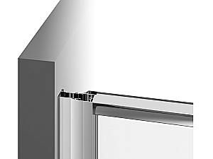 Душевой уголок Ravak Nexty NSKK3-100 3O6AA300Z1 профиль черный/прозрачное стекло купить в интернет-магазине Sanbest