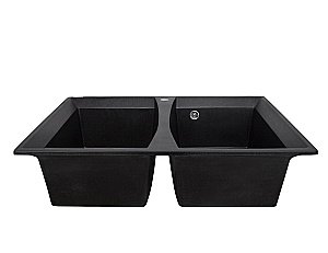 Мойка кухонная Kaiser KM2M-5078 BS черная купить в интернет-магазине сантехники Sanbest