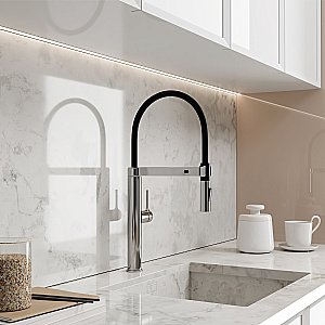 Смеситель для кухни WasserKraft A8817 сенсорный, хром купить в интернет-магазине сантехники Sanbest