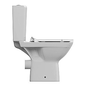 Унитаз Cersanit CARINA Clean On 011 3/5 DPL EO slim с крышкой микролифт, с бачком, безободковый купить в интернет-магазине Sanbest