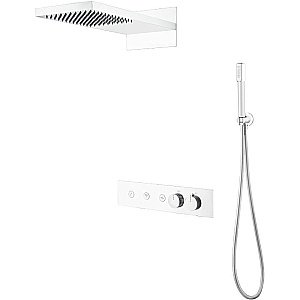 Душевая система Boheme Fusion 131-MW белая купить в интернет-магазине сантехники Sanbest