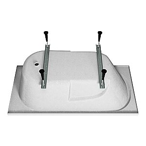 Ванна акриловая Vincea VBT-2A150-LG 150x75 белая с ножками купить в интернет-магазине Sanbest