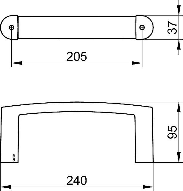 Полотенцедержатель KEUCO ELEGANCE 11621010000 хром купить в интернет-магазине сантехники Sanbest