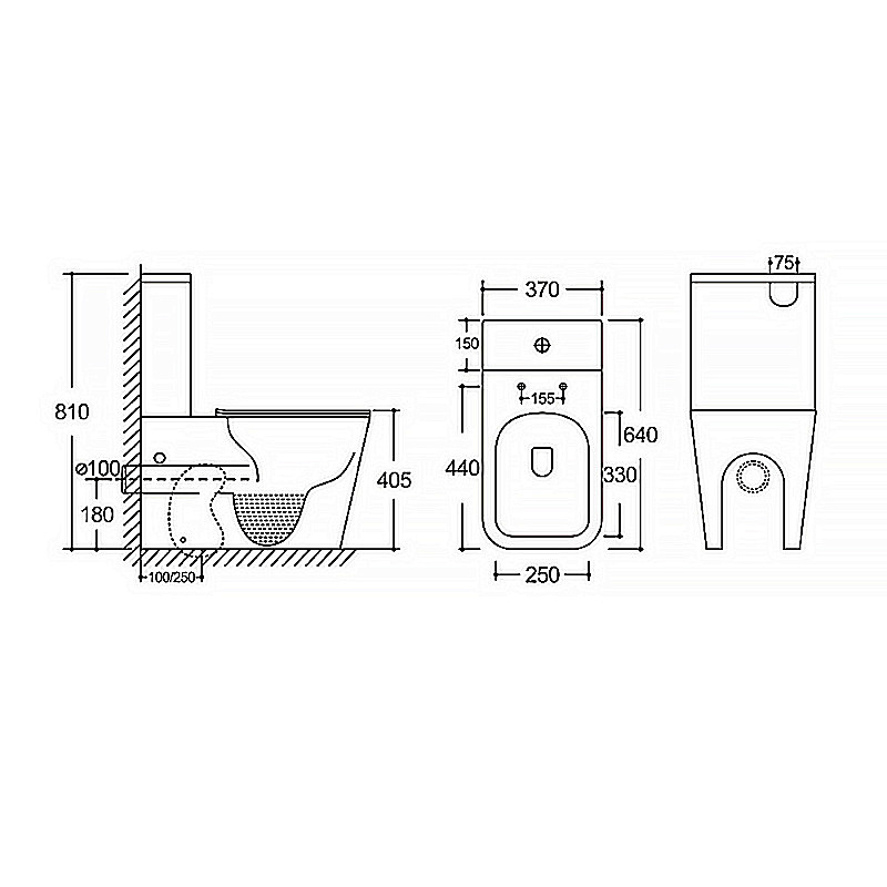 Инсталляция для унитаза Azario AZ-8010-1000 купить в интернет-магазине сантехники Sanbest