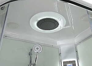 Душевая кабина AvaCan EM Серия EM3812 LEDT 120х80 с гидромассажем, с подсветкой, прозрачная купить в интернет-магазине Sanbest