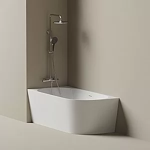 Ванна акриловая Sancos Edge FB23 170х80 белая купить в интернет-магазине Sanbest