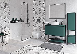 Смеситель для раковины Cersanit BRASKO BLACK 63107 купить в интернет-магазине сантехники Sanbest