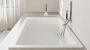 Ванна Salini CASCATA KIT S-sense 104813M 170x70 белая купить в интернет-магазине Sanbest