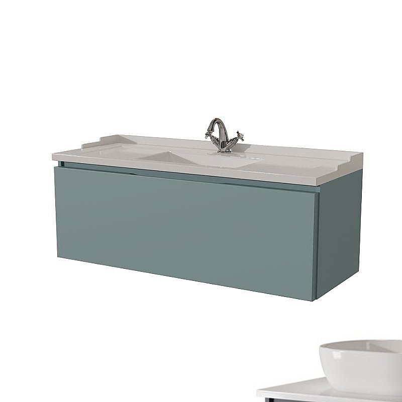 Тумба с накладной раковиной Caprigo Ponza 111-120F для ванной в интернет-магазине Sanbest