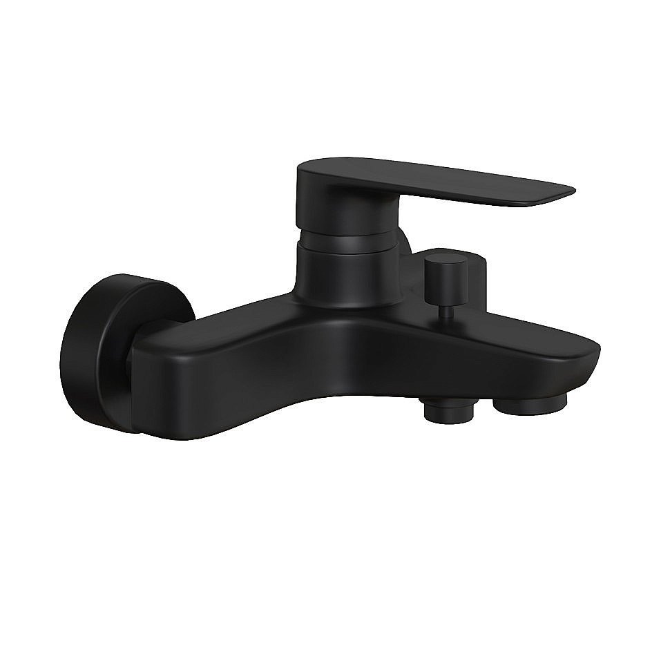 Смеситель для ванны PAINI Nove 09YO111 черный купить в интернет-магазине сантехники Sanbest