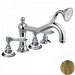 Смеситель для ванны Nicolazzi Petit Mont Blanc 1449BZ78 бронза купить в интернет-магазине сантехники Sanbest