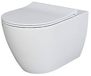 Унитаз подвесной Ambassador Queen 113T20001R безободковый, белый купить в интернет-магазине Sanbest