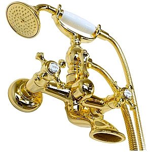 Смеситель для ванны Migliore PRESTIGE 32449 золото купить в интернет-магазине сантехники Sanbest
